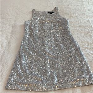 White House black market sequin dress